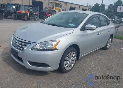 2015 Nissan Sentra Fe+ S/S/Sl/Sr/Sv из США, поврежденный, VIN 3N1AB7AP2FL649204